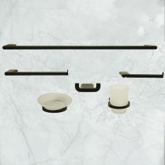 Modern Bathroom Accessories Set 6Piece