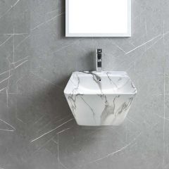 Wall Mounted Hanging Basin 552x452x400cm