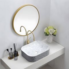 Countertop Wash Basin Matt Grey