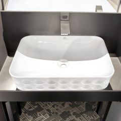 Countertop Wash Basin Gloss White