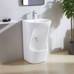 Wudu Combined Basin White