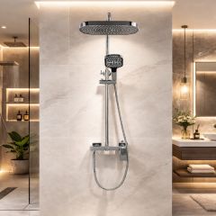 Brass Modern Shower Column