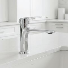 Brass Modern Basin Mixer