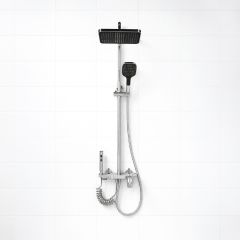 Brass Shower Column Chrome