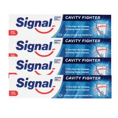 Signal Cavity Fighter Tooth Paste 4 Pieces 75ml Assorted