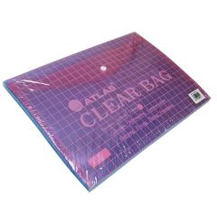 Atlas Clear File 6Pcs - Asstd