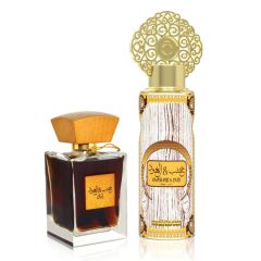 Khasb Al Oud Abyadh EDP + Deo