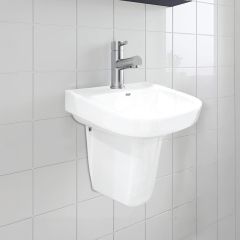 Nova Wash Basin with Half Pedestal