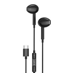 Porodo Type-C Stereo Earphone Pd-Stcep-Bk