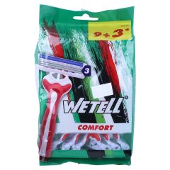 Wetell Comfort Ladies Shaver Razors 12 Pieces Pack
