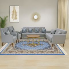 Antik Sofa Set (1x3 Seater, 1x2 Seater, 2x1 Seater)