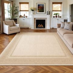 Allora Cream Beige Carpet 60x90 cm