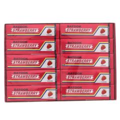 Batook Strawberry Chewing Gum 20x12.5g Pack