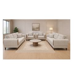 Fabric Sofa Set (2x3 Seater, 2x1 Seater)