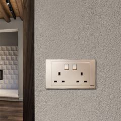 Switch Double Socket 13A 250V