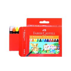 Fc Jumbo Wax Crayons 12 Col.