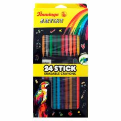 24 Pcs Stick Crayons