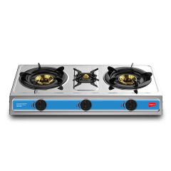 Impex Gas 3 Burner Stainless Steel