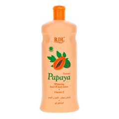 RDL Papaya Whitening Hand & Body Lotion With Vitamin E