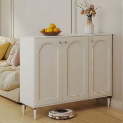 Modern Shoe Cabinet 3 Doors 2 Box BZ-2800-F63-BEI-120