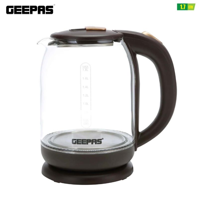 Geepas Glass Kettle 1.7L GK9901