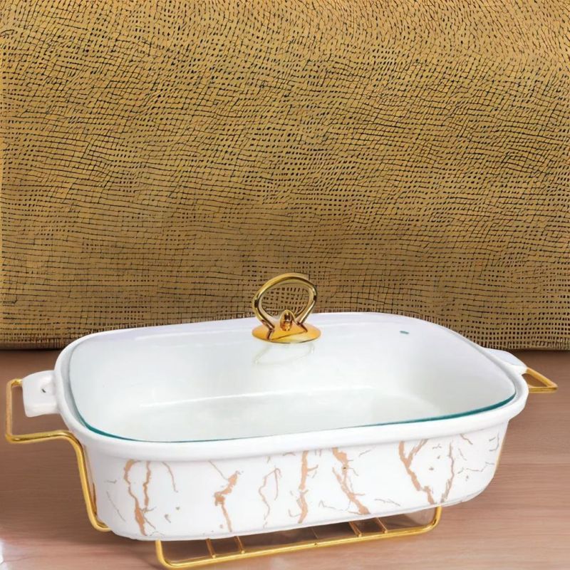 Ceramic Food Warmer Oval