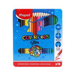 Maped Color Pep Metl Set 18Col