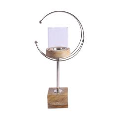 3Ring Moon Candle Holder