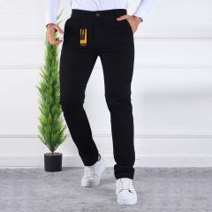 On-Men Cotton Pant - Black/38
