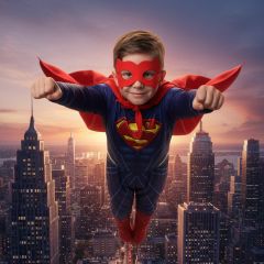 Kids Superhero Costume