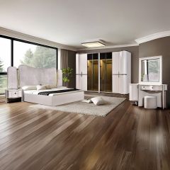 Modern Bedroom Set with Headboard