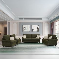 Lawson Royal Fabric Sofa (2x2Seater, (2x1Seater)