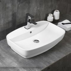 White Counter Basin600X400X140