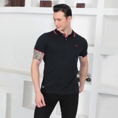 Mens Plain T-Shirt - Navy Blue