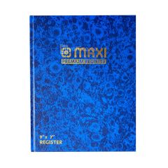 Maxi Register Book 9X7 2 Qr