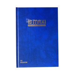 Maxi Register Book A5 2 Qr