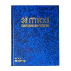 Maxi Register Book 10X8 4 Qr